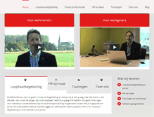 Tablet Screenshot of media-movers.nl